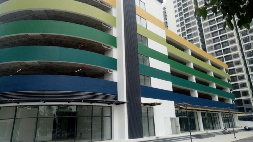 Hà Nội: Trạm sạc VinFast - Vinhomes Ocean Park, nhà để xe mặt đất B3